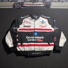 Dale Earnhardt Jeff Hamilton Design Goodwrench Uniform Full-Snap Jacket Medium
