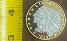 1929 LIBERTY INDIAN HALF EAGLE $5 Dollar Commemorative Gold Coin COPY