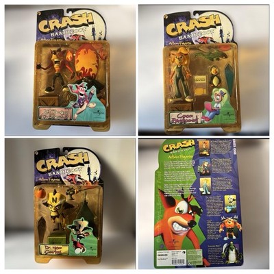 Crash Bandicoot ReSaurus Figur Serie 1 (3 Set) Jetboard aus JAPAN