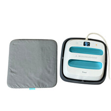Cricut EasyPress Heat Press Machine Base Tray Soft Mat 9x9 Turquoise Tested 