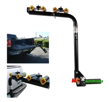2" Hitch Mount Swing Down 2-4 Bike Rack Adjustable Bicycle Rack Heavy Duty -Read