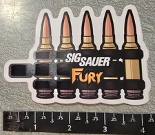 Sig Sauer Fury Pistol Handgun Firearm Tactical Vinyl Sticker Decal
