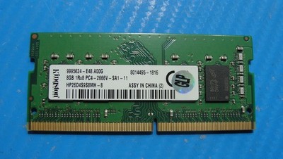 HP 15m-bp111dx Kingston 8GB 1Rx8 PC4-2666V SO-DIMM Memory RAM HP26D4S9S8MH-8