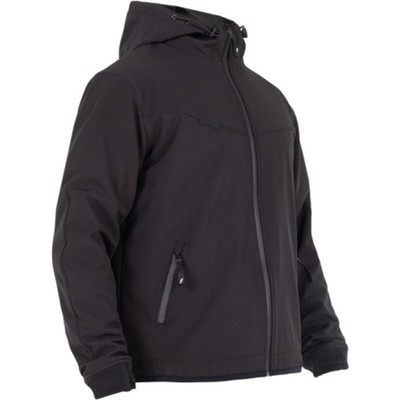 John Doe - Motorrad Hoodie 3XL - XTM V3 Softshell Rip Stop - schwarz