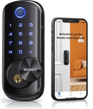 Revolo Smart Door Lock WiFi Fingerprint Keyless Entry Deadbolt Keypad Alexa App