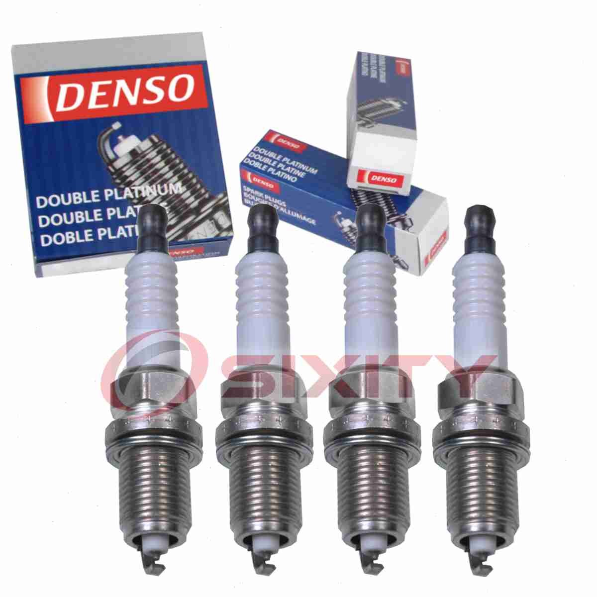 4 pc Denso Platinum Long Life Spark Plugs for 1998-2000 Chevrolet Tracker dx