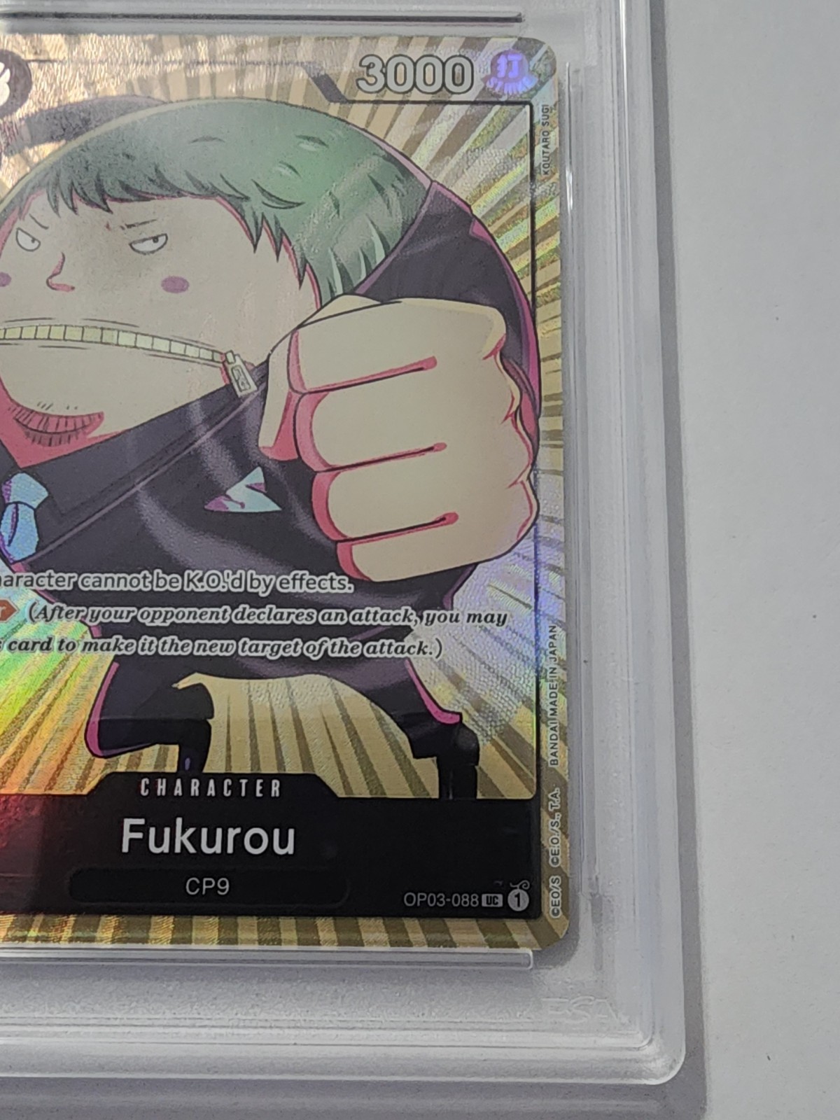 PSA 10 One Piece Bandai Card Games Fest 23-24 Edition Fukurou view 5
