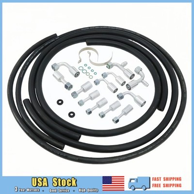 A/C Hose & Fitting Kit Complete Set For Custom Air Conditioning Lines 42810100
