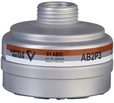 Filter A2B2P3 R D Kombinationsfilter  Gase, Lösunsmittel & Partikel - Rd40