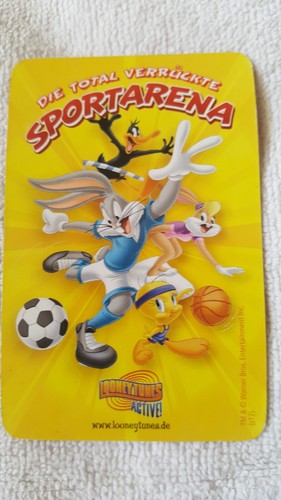 Penny Sammel Karten Looney Tunes "Die total verrückte Sportarena“ ( 32 Stück ) - Bild 3 von 3