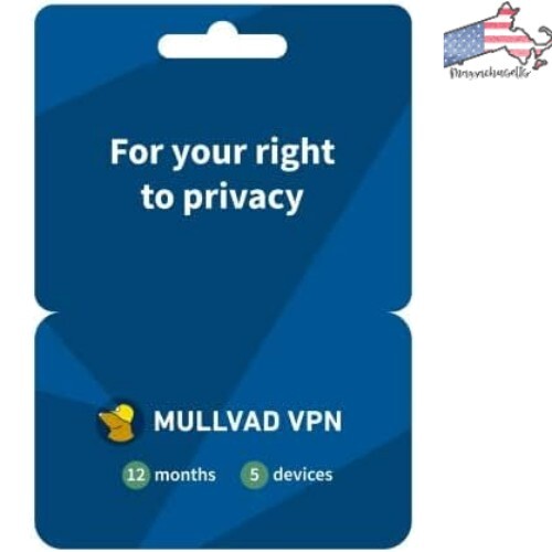 Privacy Protection VPN Service - 12 Months - 5 Devices - Easy Installation