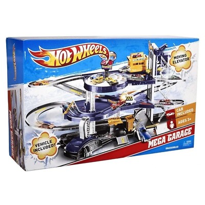 HOT WEELS  MEGA Garage mit garantiertem Spielspaß