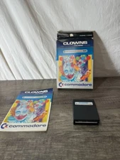 ©1981 BALLY MIDWAY ARCADE Commodore 64 Cartridge CLOWNS -CIB