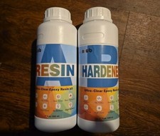 Clear Epoxy Resin Kit - 17oz Each 34oz Total Resin And Hardener