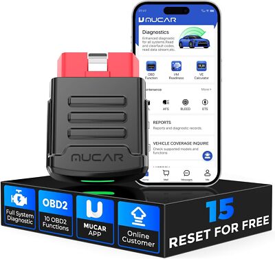 2026 Newest MUCAR BT200 Pro Bluetooth OBD2 Reader Car Diagnostic Scanner Tool