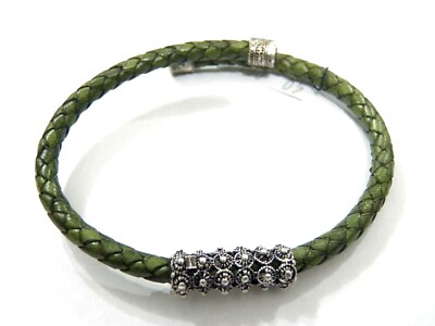 Bracelet femme sarde en argent plaqué or rose avec corbule centrale sarde