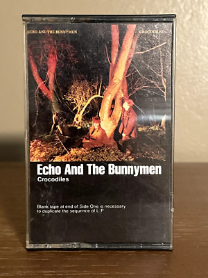 Echo and the Bunnymen crocodiles Cassette Tape
