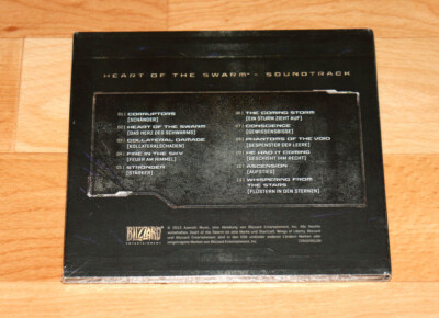 StarCraft II 2 Heart of the Swarm Soundtrack ost CD Blizzard