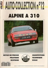 AUTO COLLECTION 12 ALPINE RENAULT A310 RENAULT ALPINE A310 