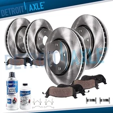 334mm Front + 310mm Rear Disc Brake Rotors + Ceramic Pads for RWD Lexus IS350