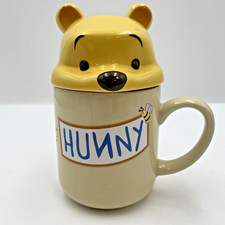 Winnie The Pooh “Hunny” Mug With Pooh Lid  - Disney Store - VGC              C17