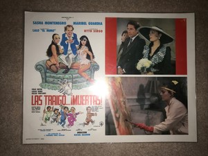 Las Traigo MUERTAS!. Mexican Lobby Card. Sasha Montenegro&Maribel Guardia