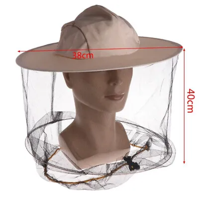 Acheter Chapeau D'Apiculture Avec Voile Masque Anti-moustiques Pour Protection Du Visage