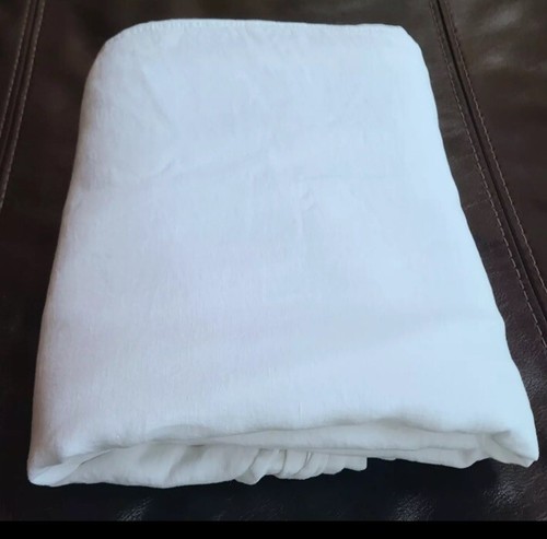 Brooklinen Washed Linen Duvet Cover Queen/Full White Color Retails $299Sealed! - Afbeelding 7 van 12