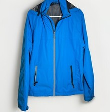 Port Authority Men's Torrent Waterproof Jacket W/Zippered Pockets sz M Blue