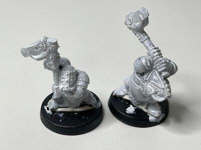 ''Chronopia'' Dwarfen|Zwerge   Dark-Tusk Clan: Dark-Axe Warrior & Leader