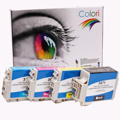 1-10 Druckerpatronen für Epson WorkForce Pro WF-3720DW WF-3720DWF