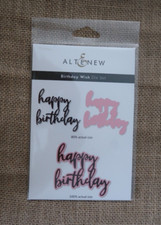 Altenew, Birthday Wish die set
