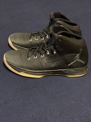 Nike Air Jordan 31 XXXi Black Cat Black/White 845037-010 Men's