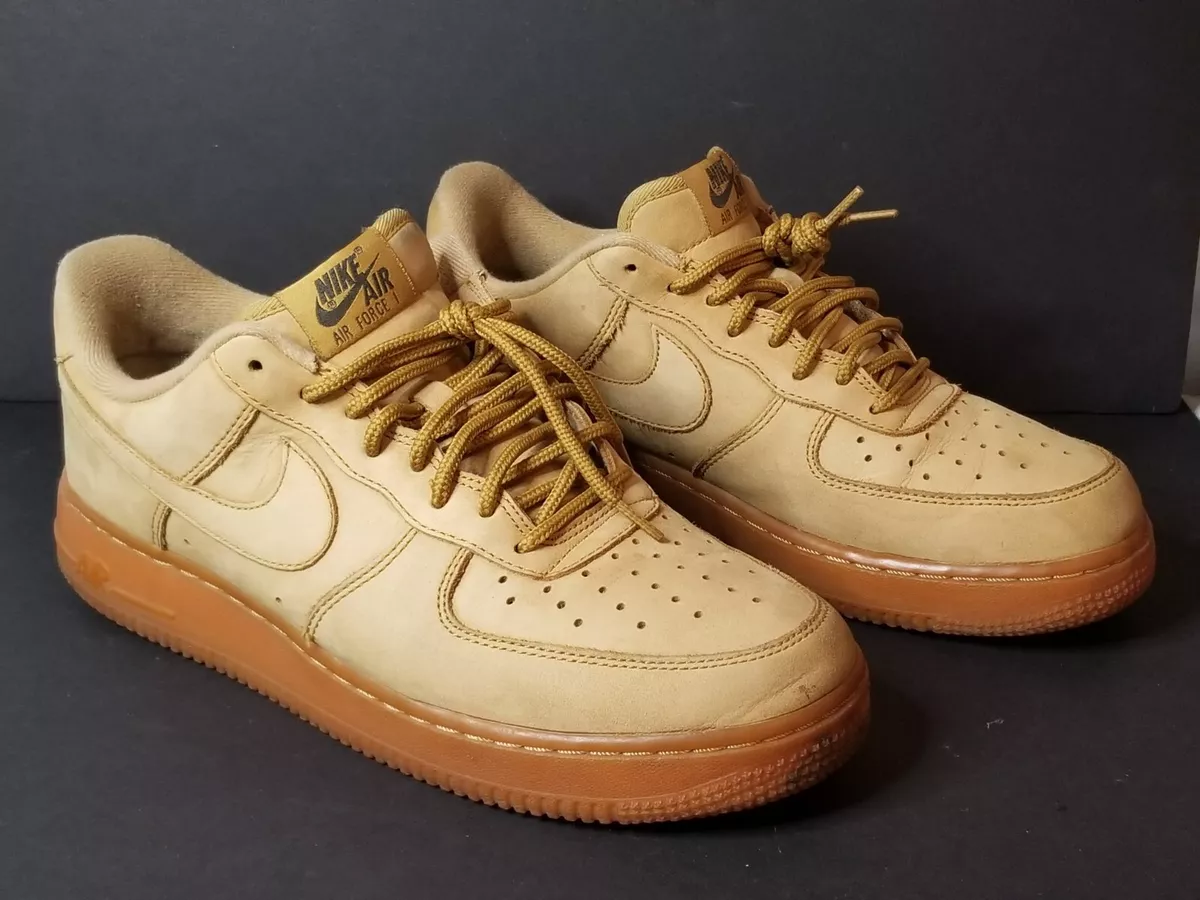 Brown Air Force 1 Shoes.