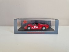 Spark Alfa Romeo 33 2 N 186 2nd Targa Florio 1968 I.giunti N.galli 1:43 S4874