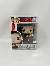 SHINSUKE NAKAMURA SIGNED AUTOGRAPH FUNKO POP PSA/DNA COA WWE RARE CHAMPION