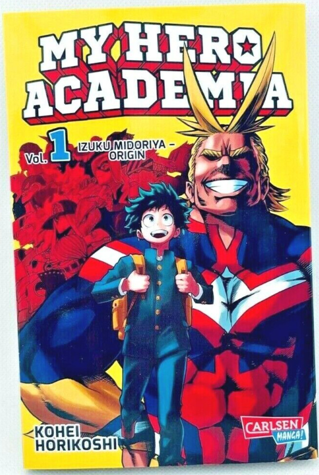MY HERO ACADEMIA Vol. 1 Izuku Midoriya - Origin : Manga Neu deutsch