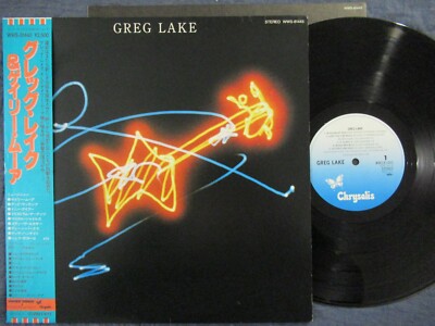 GREG LAKE feat. GARY MOORE same / LP Japan 1981 TOSHIBA-EMI CHRYSALIS WWS-81445