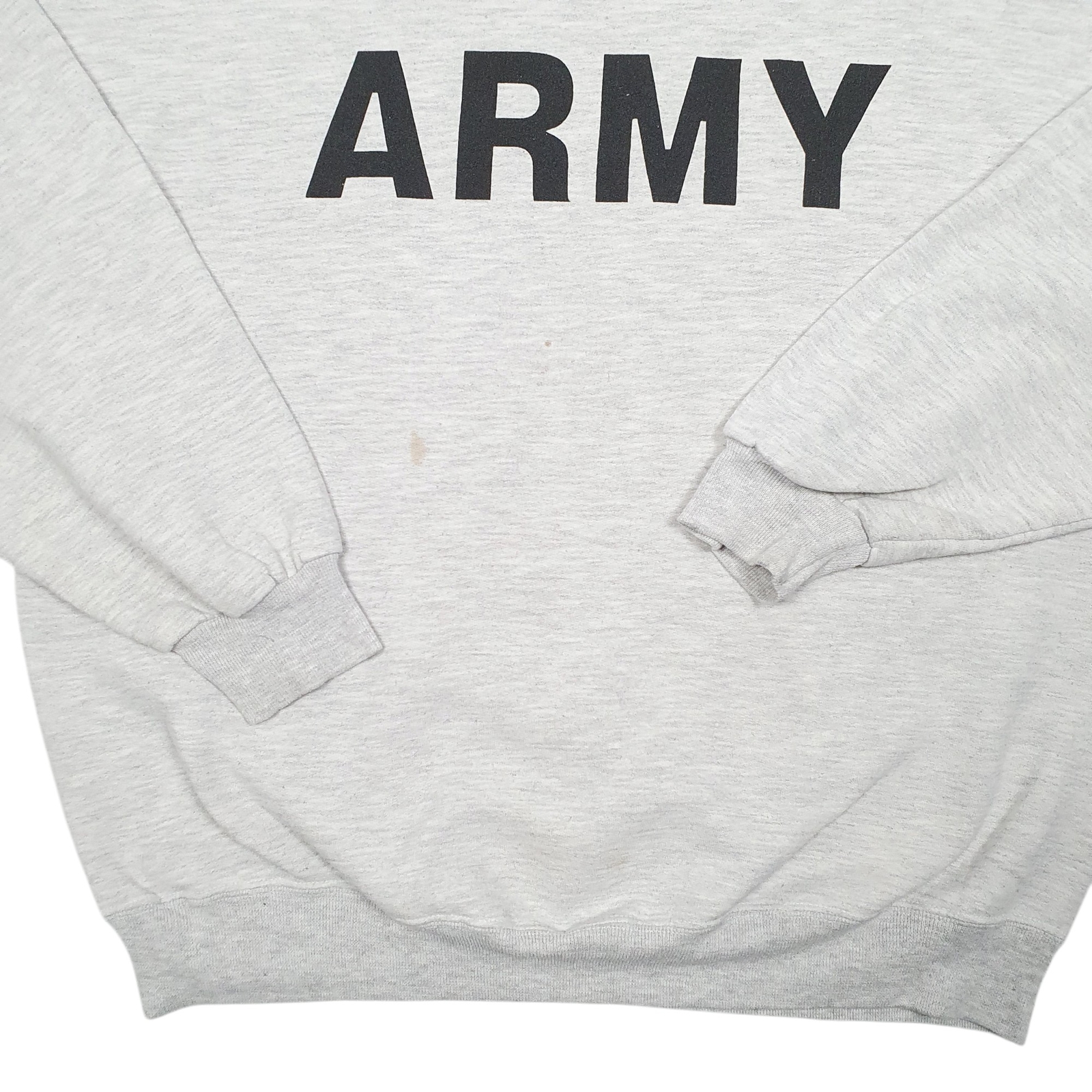 JERZEES Crewneck U.S Army Spellout Jumper Sweatshirt Mens L image 4