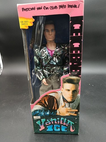 Vintage THQ Vanilla Ice Rapper ICE ICE BABY Action Figure Doll 1991 ...