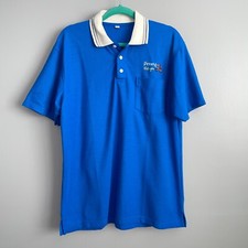 EUC Vintage Penang Malaysia Pedicab Embroidered Polo Men's Size XL