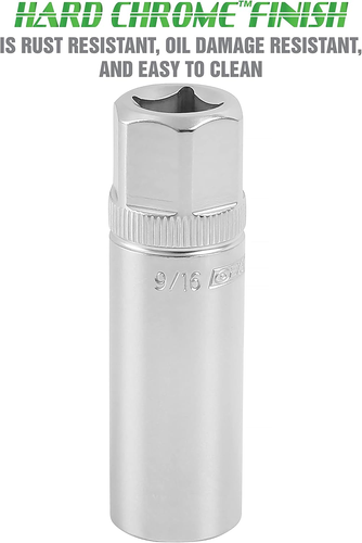 OEMTOOLS 22880 9/16 Inch Magnetic Spark Plug Socket, 3/8 Drive | Works on Many P - Picture 3 of 12