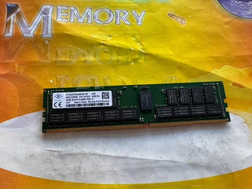 Nanya 32GB (1X32GB) 2RX4 PC4-2666V DDR4 Server Memory Ram lot NT32GA72D4NBX3P-HR