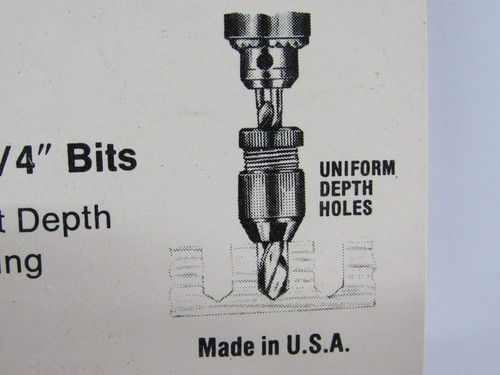 Tope de taladro ajustable Arco Tools No. Brocas 1501 1/16" - 1/4" EE. UU. #MZ - Imagen 3 de 4