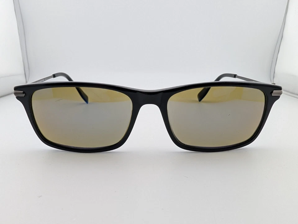 Anteojos Trussardi, solo monturas, titanio, VTR344K 0700, 56-17-140, negros Foto 2 de 4