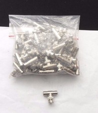 10 PCS BNC TEE MALE TO 2 FEMALE SECURITY CCTV CAMERA VIDEO SPLITTER