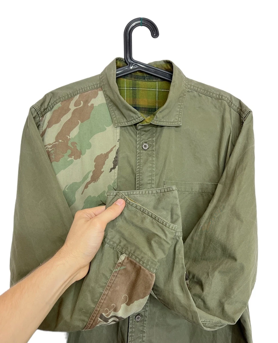 Vintage Maharishi Shirt Overshirt Khaki Military & Camo