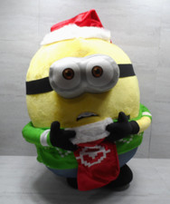 Otto Minions Illumination Gemmy JUMBO 20" Christmas Plush Heavy Standing Greeter