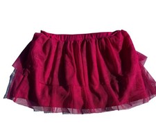 Disney Girls Pink Tutu Skirt With Attached Short  Little    Girls Kids 6X Size.
