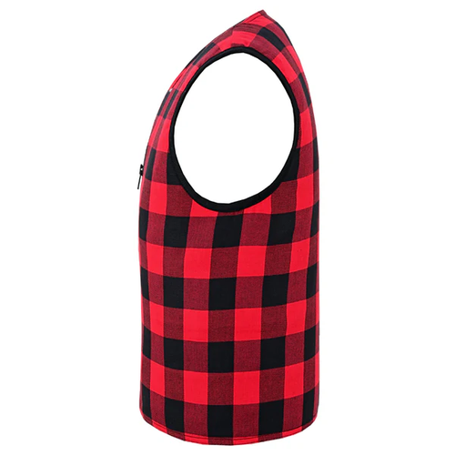 LVAD Flannel Vest – Comfortable & Functional for LVAD Wearers, Size Small - 第 5/12 張圖片